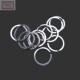Kinda Rimei keychain ring stainless steel flat ring