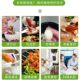 Disposable gloves transparent PE plastic film gloves