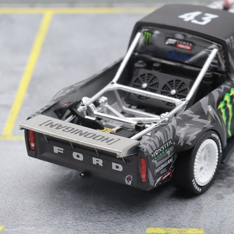 福特野马 Hoonicorn RTR SW 1:64 F150砖叔魔爪仿真合金汽车模型-图1