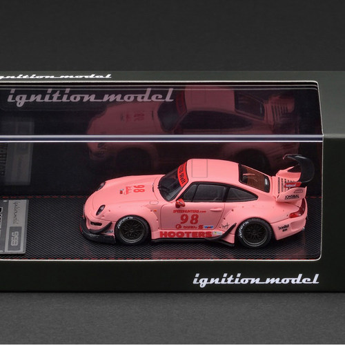 保时捷911 993 RWB改装车IG 1:64 Speedhunters 仿真合金汽车模型 - 图0