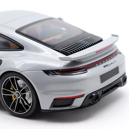 保时捷911 992 GT3 RS Turbo S 迷你切原厂 1:18仿真合金汽车模型 - 图2