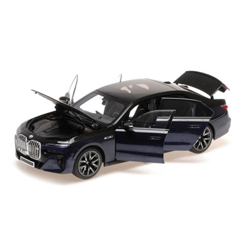2024款宝马 i7 M70 G70 迷你切1:18电动 7系仿真合金全开汽车模型 - 图2