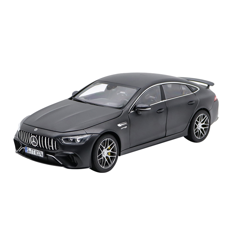 收藏礼品奔驰GT63 S AMG NOREV原厂1:18全开四门仿真合金汽车模型-图3