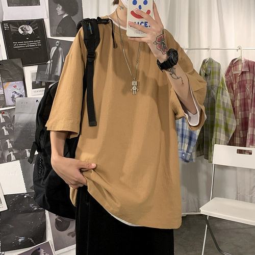 Летняя трендовая тонкая хлопковая сексуальная футболка, короткий рукав, большой размер