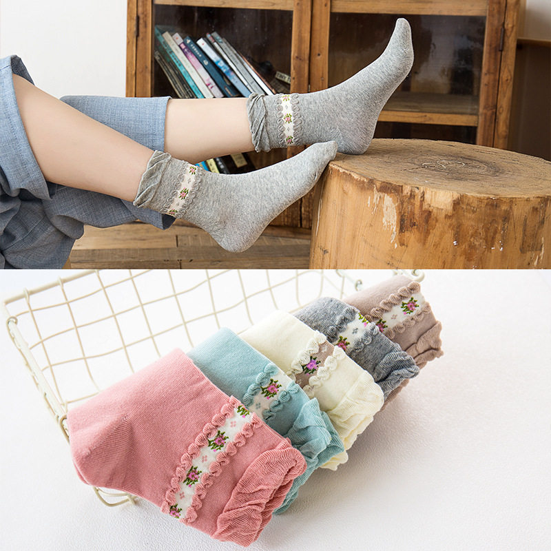 月子袜子女纯棉春秋冬季松口孕妇袜子产妇中筒袜冬天吸汗产后用品,淘宝优惠券,粉丝福利购,淘宝优惠卷