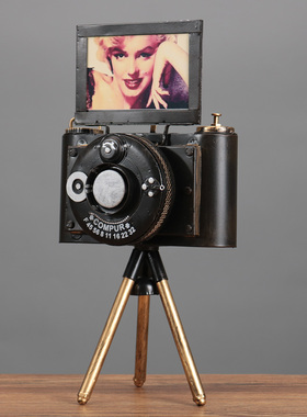 复古铁艺道具模型摆件装饰品