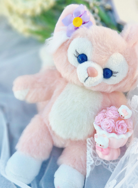 手工树脂KT猫咪花束车载摆件