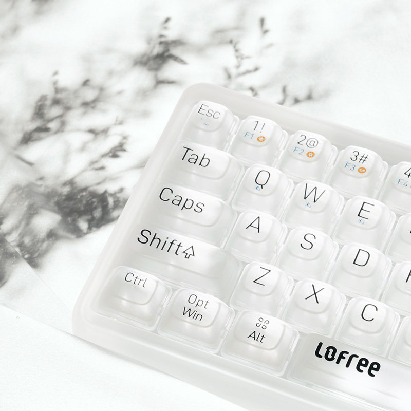 LOFREE洛斐迷雾1%机械键盘蓝牙连接双模办公游戏电竞ipad便携安卓