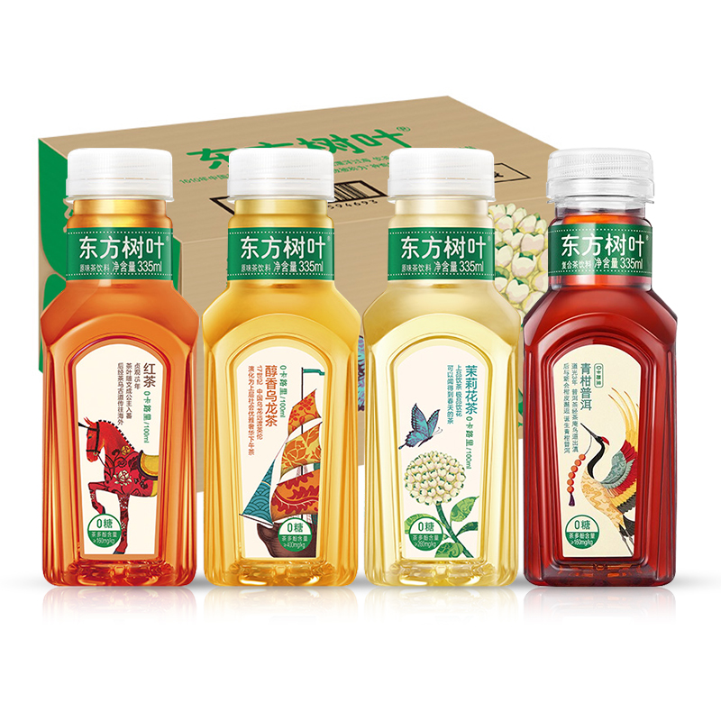 农夫山泉东方树叶茉莉花茶335ml*15瓶多口味小瓶装茶饮料桂花乌龙-第1张图片-提都小院