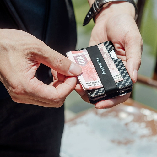 Мужская универсальная ключница, металлический кошелек, система хранения, картхолдер