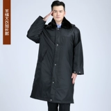 Зимний длинный кашемировый пуховик для работы, увеличенная толщина, средней длины