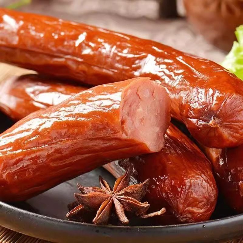 哈尔滨风味红肠烟熏东北特产香肠烤肠肉肠真空装独立包装俄式SL,淘宝优惠券,粉丝福利购,淘宝优惠卷
