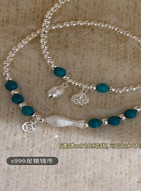 锦鲤手串女款高级感超美叠戴手链