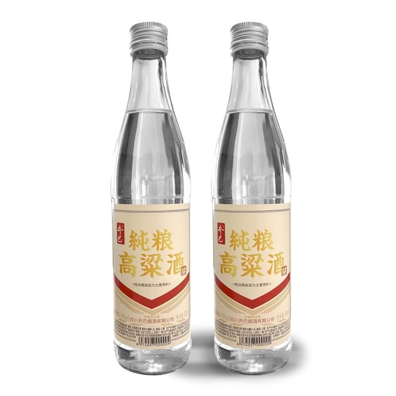 纯粮高粱酒500ml固态发酵42度浓香型粮食白酒原浆老酒整箱瓶装