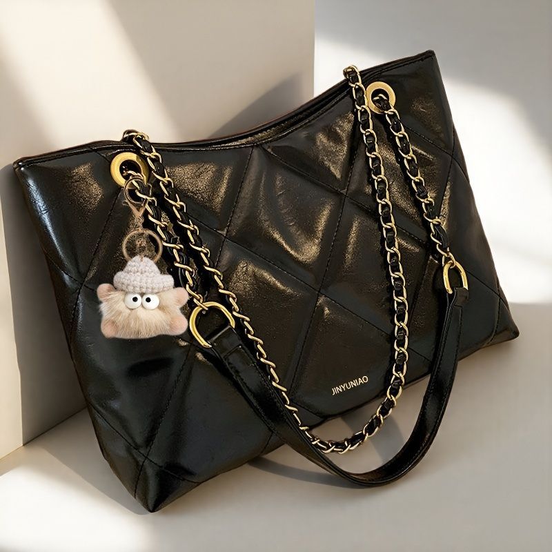 Ibrahimovic high-end bag women's 2025 new crossbody bag chain armpit bag women's shoulder bag large capacity