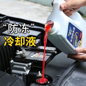 車仆汽車防凍液發動機冷卻液水箱寶紅色綠色冷凍液四季通用車用品