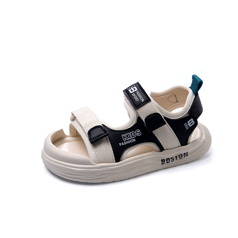 Boys' Sandals Summer 2026 New Children's Shoes Beach Shoes Medium and Large Children's Anti-Slip Boys Baotou Sports Baby