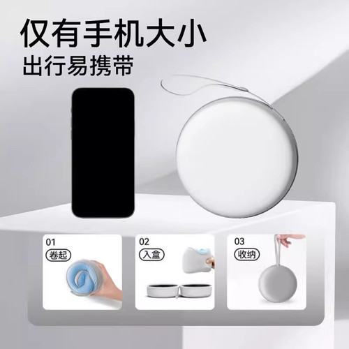 u型枕记忆棉长途飞机高铁睡觉枕头脖枕颈椎脖子靠枕可便携式u型枕 - 图1