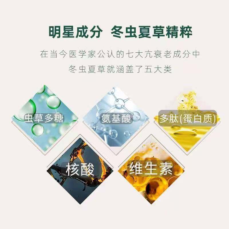 修正虫草抗皱淡化黑眼圈男女眼霜 天天特卖工厂店眼霜