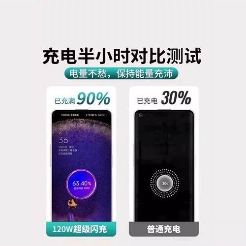 120W超级闪充适用OPPOReno12/11/10/9/8 Pro数据线oppoFindX5 6 7快充线K12 11 A1pro充电线6A闪充type-c线 - 图1