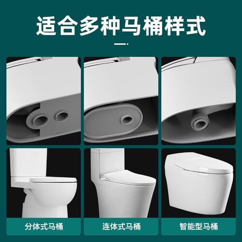 马桶配件法兰密封圈防臭垫圈加长通用防漏水神器坐便器大全硅橡胶 - 图3