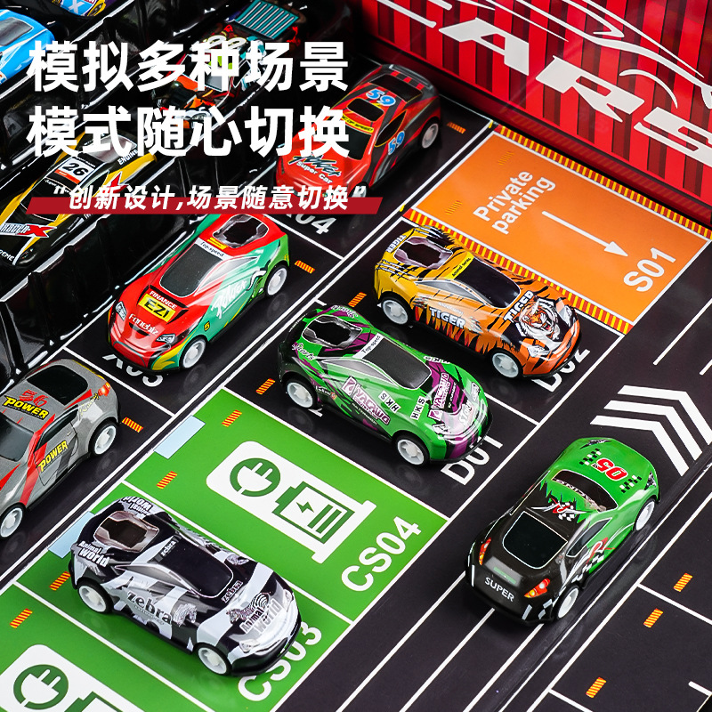 合金儿童玩具车套装小汽车赛车迷你模型车宝宝3岁6男孩六一节礼物 - 图0