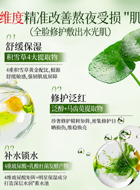 商超断货王丨积雪草b5面膜补水