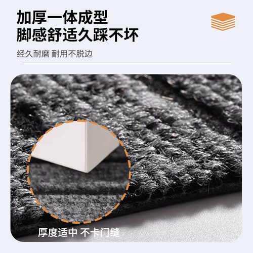 商用地垫防水防滑门外迎宾地毯可裁剪酒店店铺门垫公司进门口垫子 - 图2