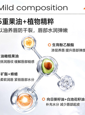 保湿防干裂！男士保湿滋润润唇膏