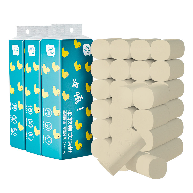 3提共36卷蓝漂卷纸4层加厚,淘宝优惠券,粉丝福利购,淘宝优惠卷