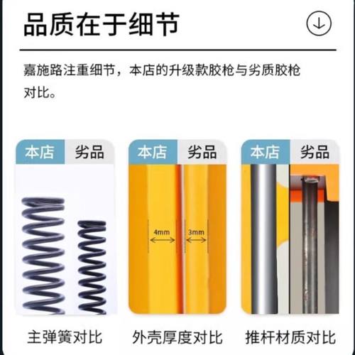 美缝剂施工工具套装全套地砖瓷砖专用清缝神器双管铲刀胶枪包手动-图1