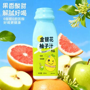 【任选10瓶】西梅青提香蕉榴莲酸奶柚子汁