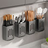Chopstick storage box chopstick tube kitchen chopstick cage wall-mounted chopstick cage household knife chopstick basket storage rack
