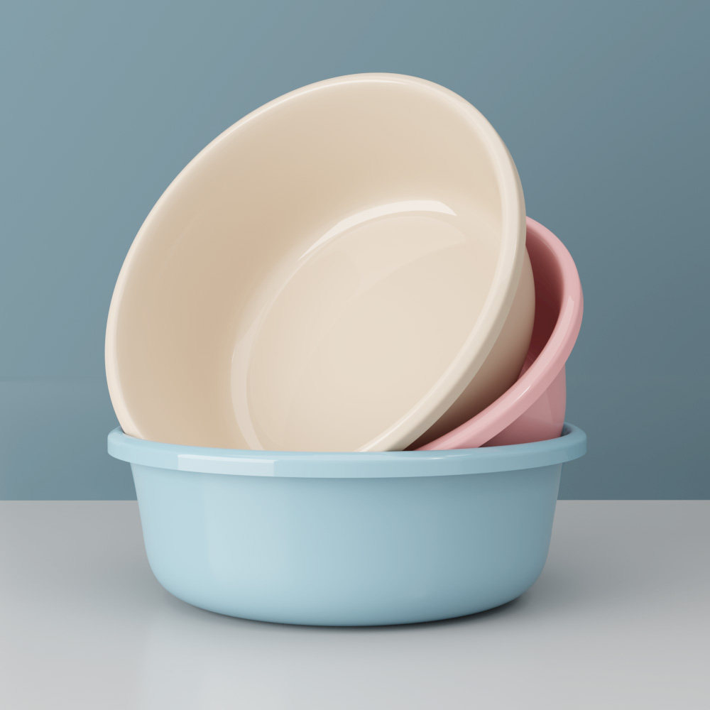 小号脸盆随机色、小号透明脸盆、强力挂钩5个包邮带走