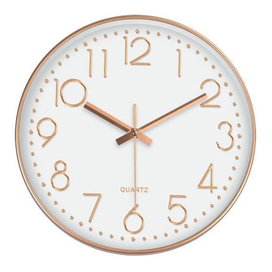 Wall clock for living room, simple Nordic fashion home