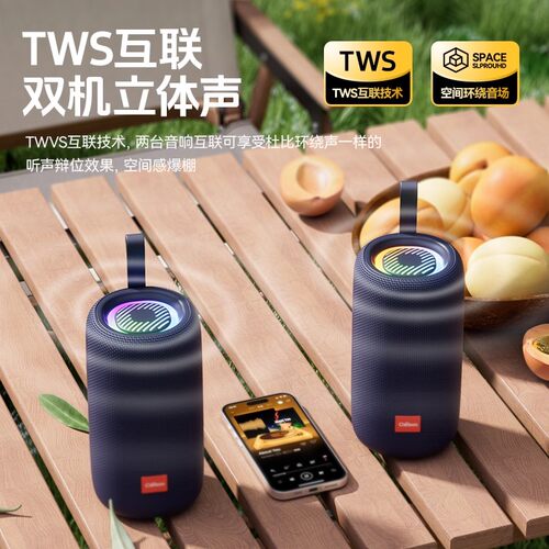 柏林之声蓝牙音响低音炮小型高音质音箱大音量便携式户外车载桌面 - 图2