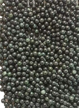 天然药王石散珠珠子微瑕品瑕疵品串珠厂家处理天然成品配饰批发