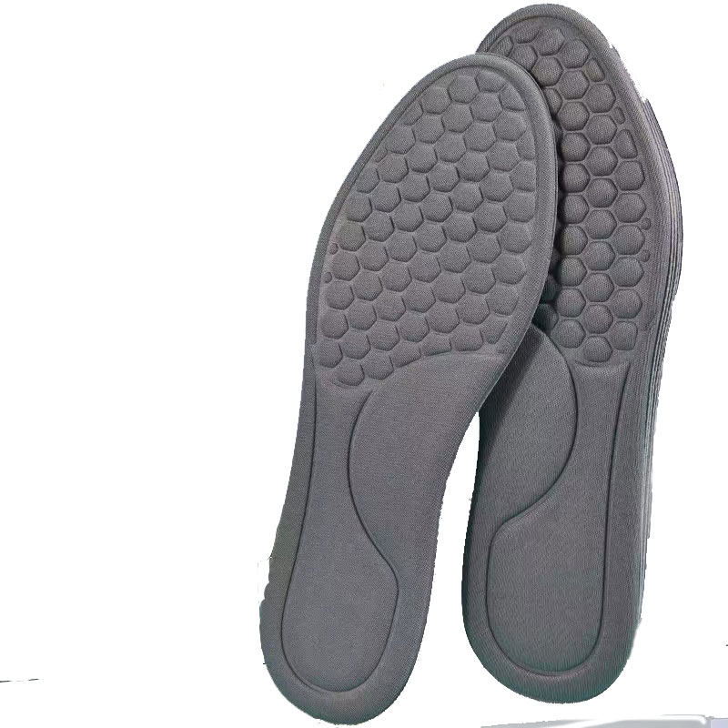 艾草除臭鞋垫按摩吸汗防臭透气软防臭鞋垫加厚款舒适男女鞋垫