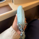 2025 new clutch bag women's small bag portable small wallet lanyard card bag ID storage zipper coin wallet