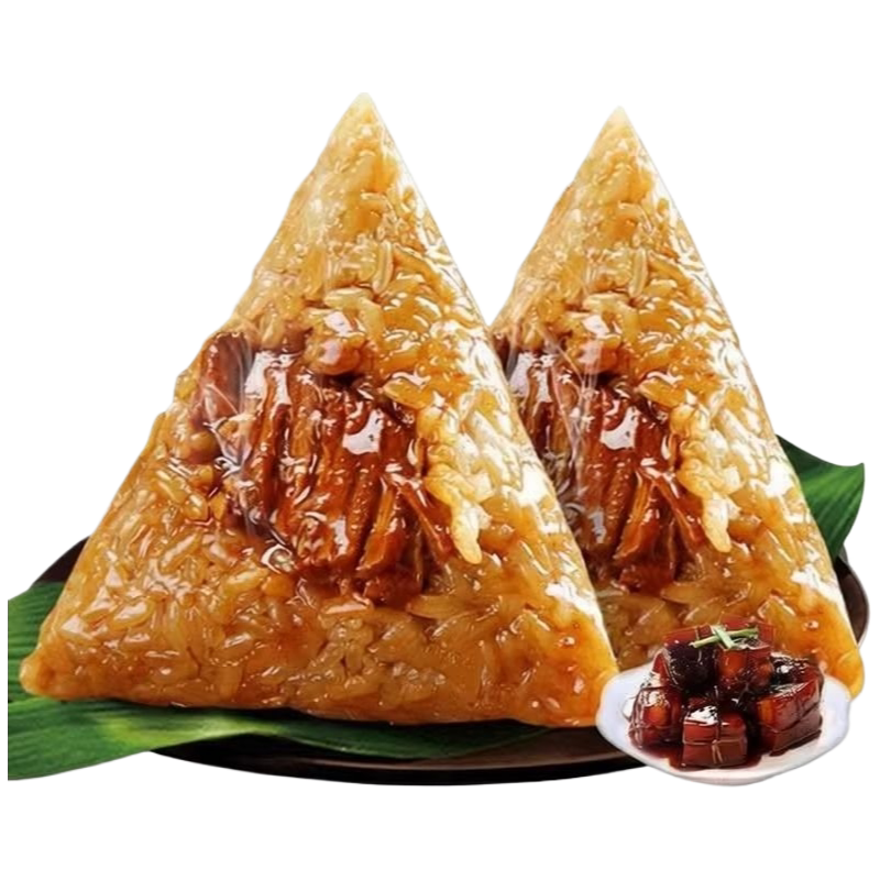 嘉兴风味鲜肉粽蛋黄粽甜粽端午节粽子真空锁鲜手工大粽子
