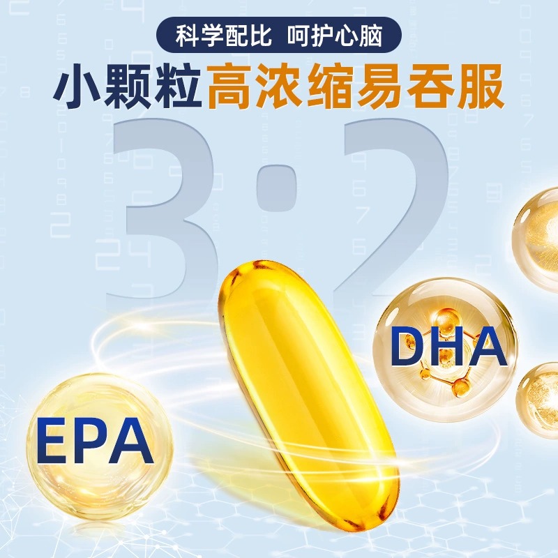 同仁堂鱼油深海鱼软胶囊肝油Omega3中老年女生人用官方旗舰店正品 - 图1