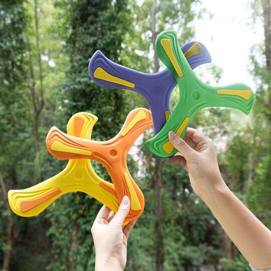 Three-leaf boomerang children's toy | Thousands of people purchased more