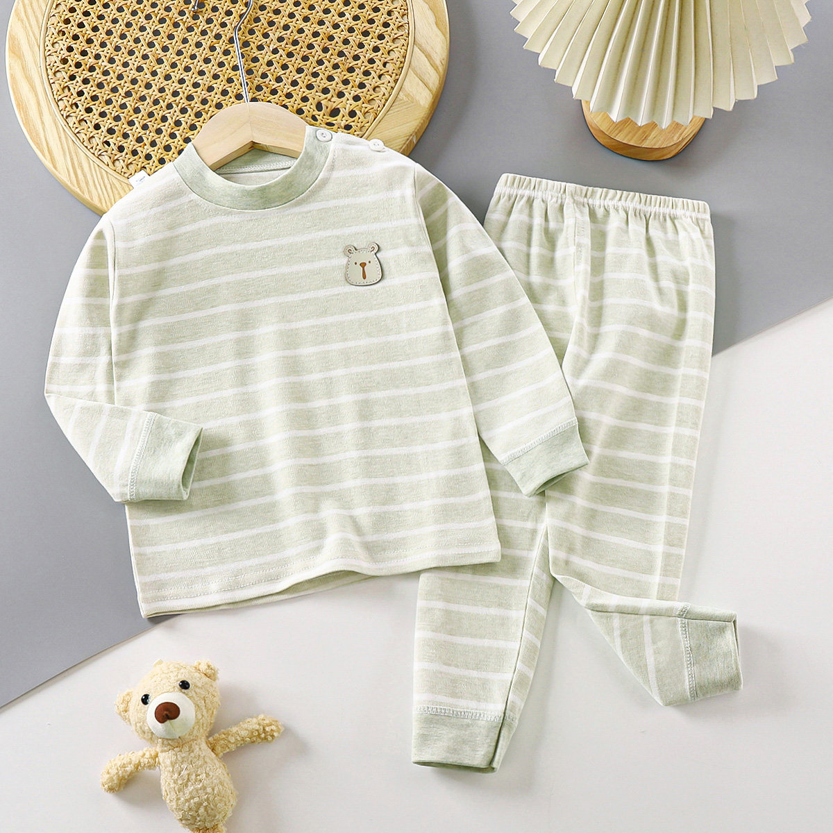 儿童纯棉秋衣秋裤男童女童彩棉套装宝宝保暖全棉婴儿内衣套装秋冬,淘宝优惠券,粉丝福利购,淘宝优惠卷