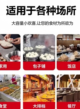 新飞绞肉机家用多功能电动绞菜和面料理机小型打米辅食果汁搅拌机