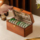 Moriwusha Solid Wood Jewelry Box Retro High-end Exquisite Portable Necklace Bracelet Jewelry Gold Jewelry Box Wedding