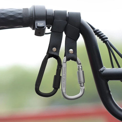 电动车挂钩前置通用万能自行车摩托车电车挂物钩头盔外卖挂扣承重 - 图3