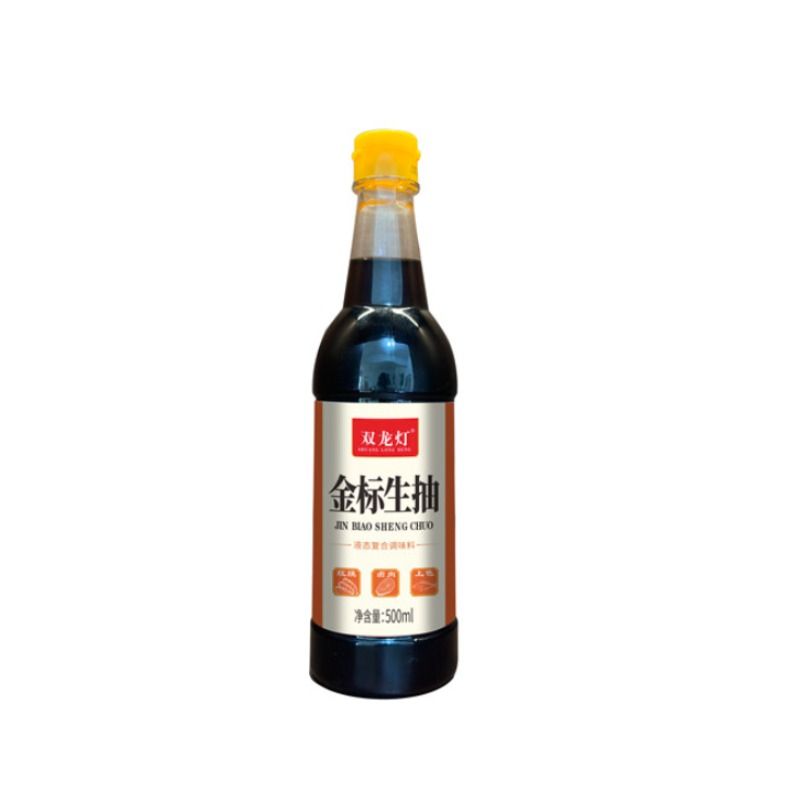 生抽家用批发调味汁凉拌炒菜点蘸酱油蒸鱼豉油5鲜味商用入口金标 - 图3