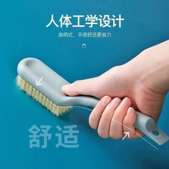 1 soft-bristled shoe brush that does not damage shoes, a household multi-functional board brush for cleaning clothes and shoes, a laundry brush for cleaning shoes
