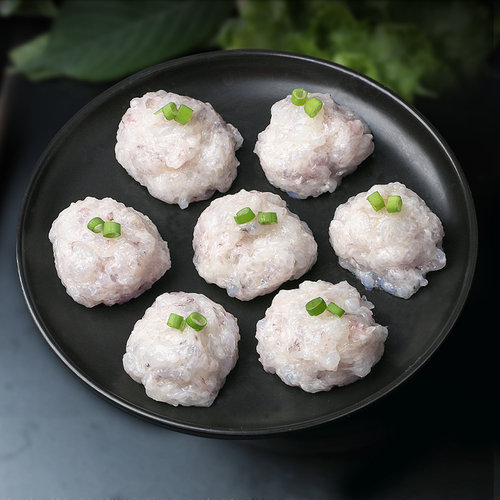 bq虾滑新鲜火锅海底捞挤袋青虾滑丸150g生鲜虾球手打食材商用虾饺 - 图1