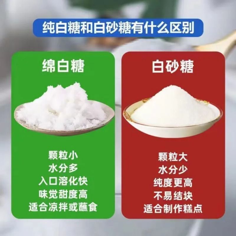 百钻精制严选纯正食用白砂糖绵白糖家用商用烘焙包装400g单晶入口 - 图1